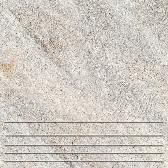 Ступень Керамин Базальт 7 светло-серый 29,8x29,8 см