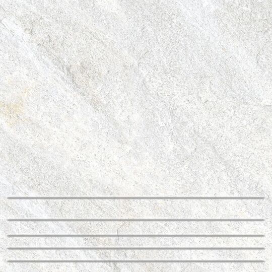 Ступень Керамин Базальт 8 белый 29,8x29,8 см