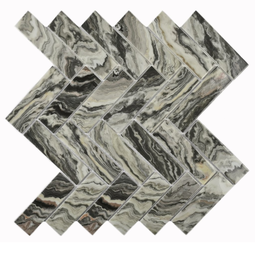 Мозаика стеклянная Bonaparte Hadar Grey 28,6x26,8