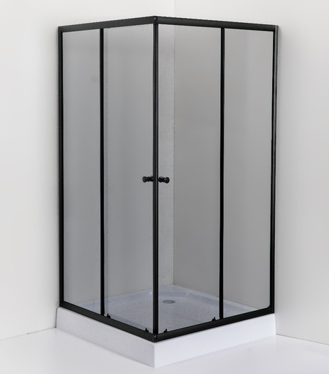 Душевой уголок Дана 303/22 100x100x193 тонированное стекло