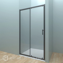 Душевая дверь Veconi VN-72 100x190 черный профиль