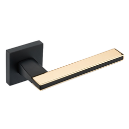 Дверная ручка Fantom Ирма FM 104-50 MB/22Gold черный/золото