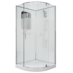Душевая кабина Grossman GR170 100x100x205 без крыши с матовой вставкой