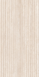 Керамогранит Global Tile Травертин Романо светло-бежевый канноли 60x120 см GT1206029997MCR карвинг
