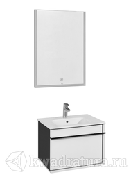 Комплект мебели для ванной Roca Aneto 60 белый глянец/черный