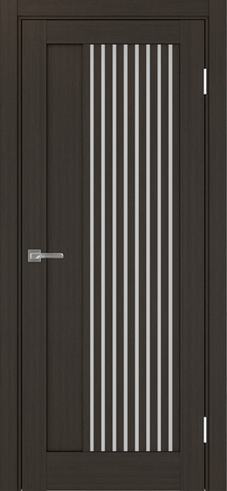 Межкомнатная дверь OPorte Турин 544.12 Венге стекло мателюкс