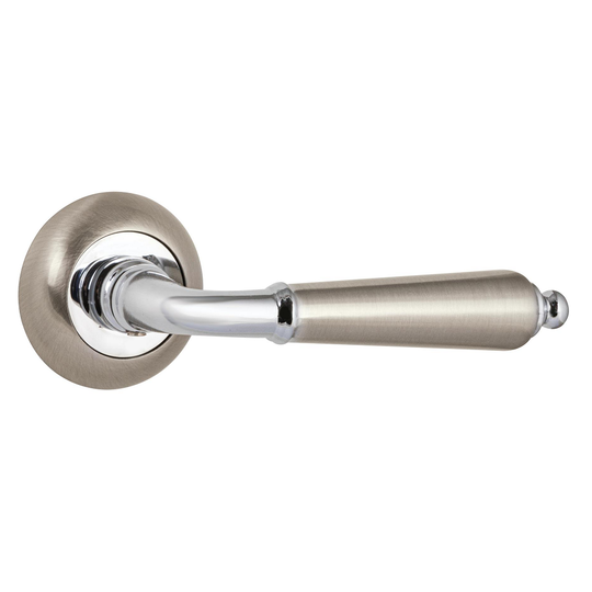 Дверная ручка Punto R.TL54.LIBRETTO SN/CP-3 матовый никель/хром