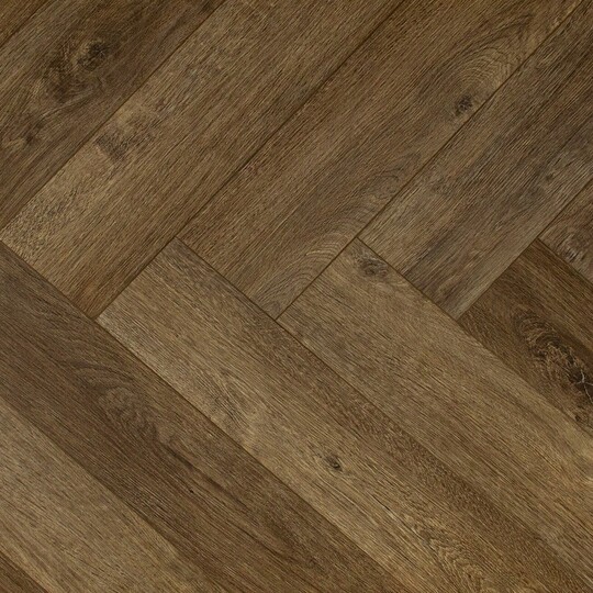 Кварц-виниловая планка Елочка DeArt Grand DG 9626