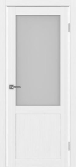 Межкомнатная дверь OPorte Турин 502.21 белый лед