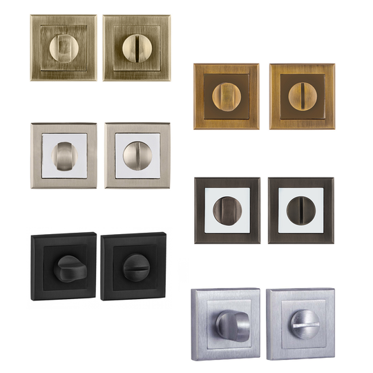 Завертка Punto BK6.K.QL52 квадратная в цвет ручки